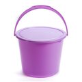 BUCKET, 8 l, with lid Lilac