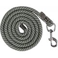 Cavallino Marino Lead rope -Piemont- with snap hook Khaki/dark grey