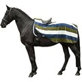 HKM Fleece ratsastusloimi, fashion stripes Vihreä