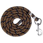 HKM Pro-Team Lead rope -Hickstead- with snap hook Dark blue / orange