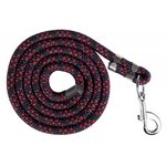 HKM Pro-Team Lead rope -Hickstead- with snap hook Dark red/dark blue