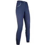 HKM Pro-Team Riding breeches -Hickstead ZOE- 3/4 silicone seat Deep blue
