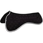 Acavallo Memory foam half pad Musta