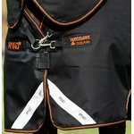 Horseware Amigo Bravo12Plus toppaloimi 250g + kaulakappale Musta/Oranssi