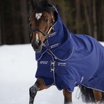 Horseware Amigo Hero-6 t/o Plus Med Atlantic Blue