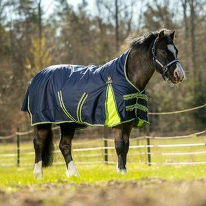 Globus Tarzan 2 highneck ulkotoppaloimi poneille, 200g, Tummansininen, 95cm