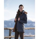 Lauria Garrelli Long jacket -Moena- reversible