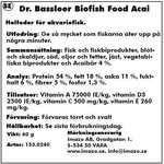 Dr Bassleer biofish food acai M 60g