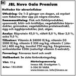 JBL Gala Premium pääruoka, 100ml