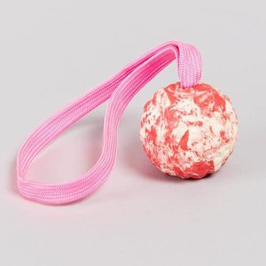 Raddog pallo 7cm, lenkillä, pinkki/punainen