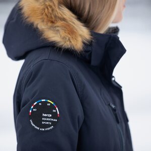 Horze Brooke -naisten pitkä parkatakki