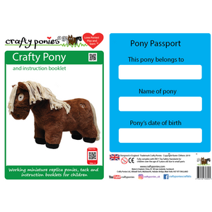 Crafty Ponies Pony Palomino