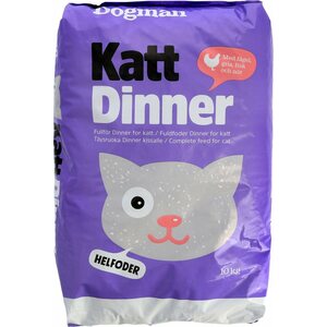 Dogman Katt Dinner 10 kg