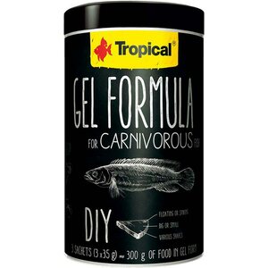 Tropical DIY Gel Formula, Carnivorous 3x35g.