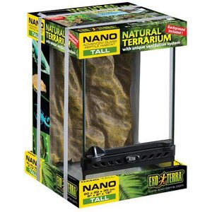 Exoterra Terraario nano tall, 20x20x30cm