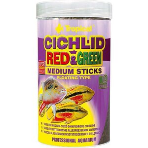 Tropical Cichlid Red & Green sticks M, 250ml
