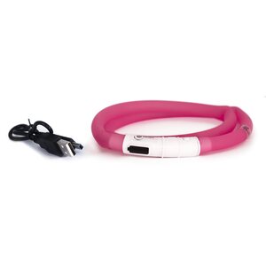 Dogman LED-valopanta silikoni roosa