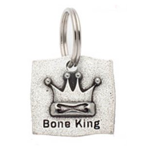 Globus pendant "bone king"