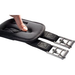 Muotoiltu memory foam satulavyö