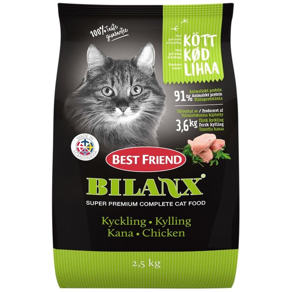 BF Bilanx Complete kissan täysravinto kana, 2,5kg