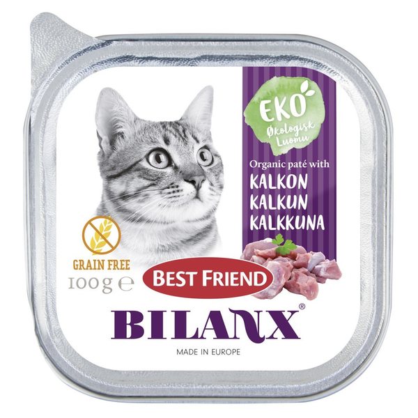 BF Bilanx luomu kalkkunapatee kissalle 100g