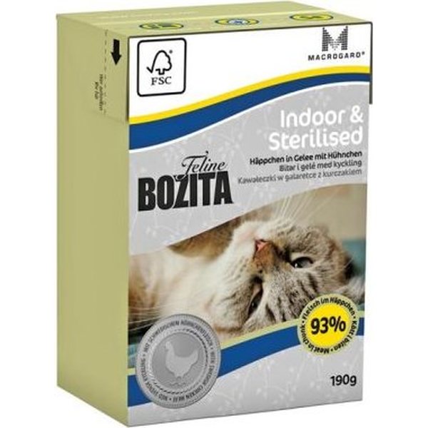 Bozita Feline Indoor&Sterilised 190g