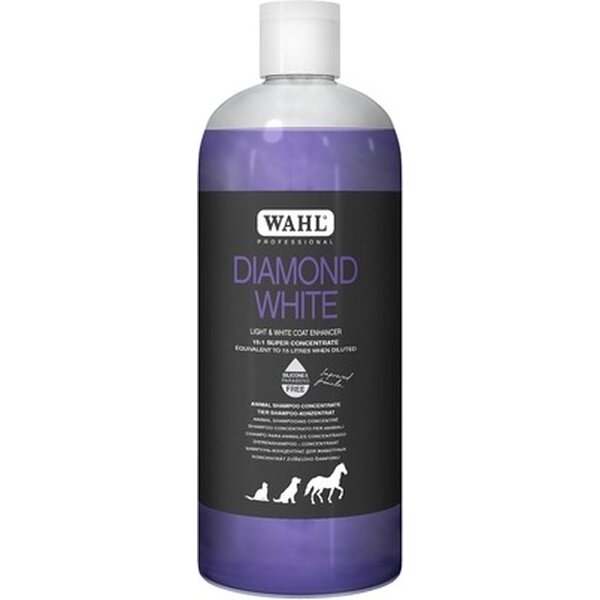 Wahl Diamond White shampootiiviste vaaleille hevosille, 500ml