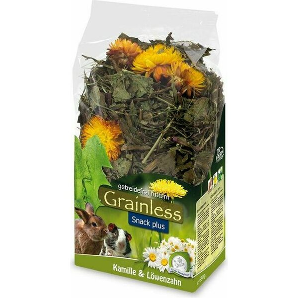 JR Farm Kuivattu kamomilla-voikukka, 100g (viljaton)