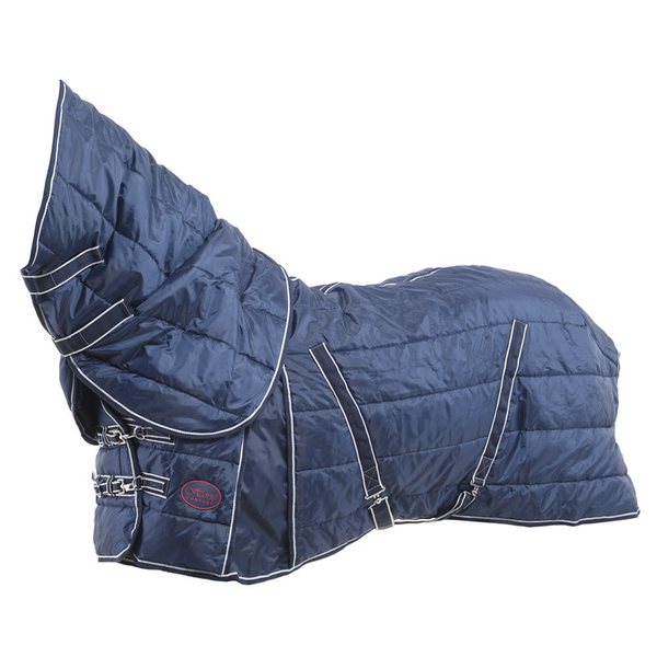 Horse Comfort Stable blanket navy +neck part, 200g filling -h-c