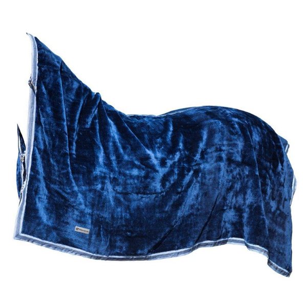 Wahlsten Cooler blanket double mink, blue, velj.wahlsten