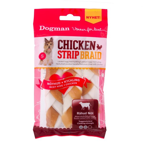 Dogman Chicken Strip Braid 3kpl S