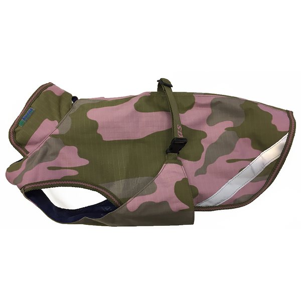 Bucas koirantakki 50g vuorauksella, pinkki-camo