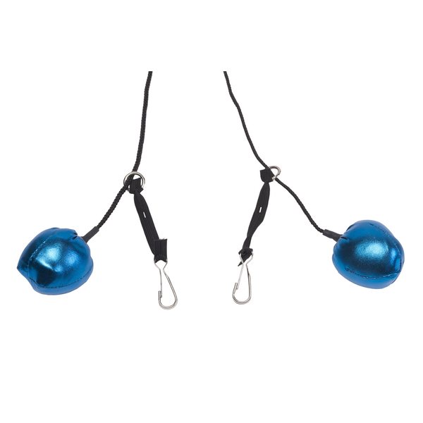 Ear balls with nylon strap and w. petrol earplugs