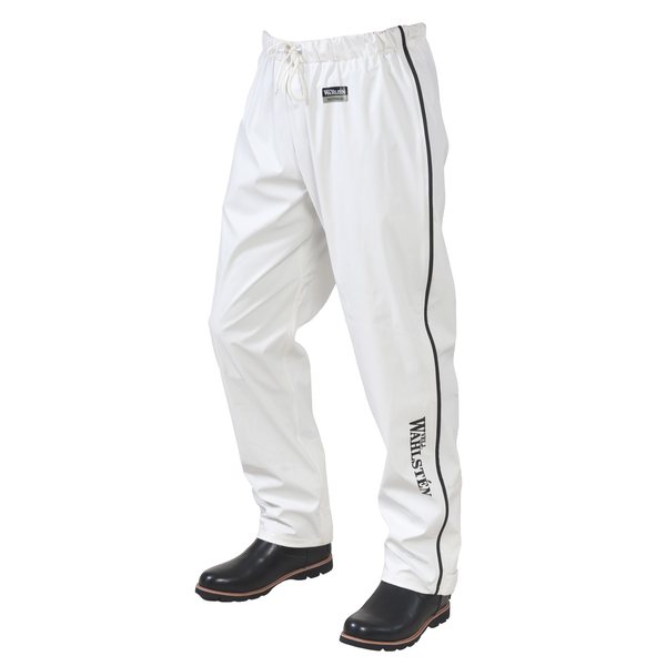 Wahlsten W-profit mudtrousers white with black stripe