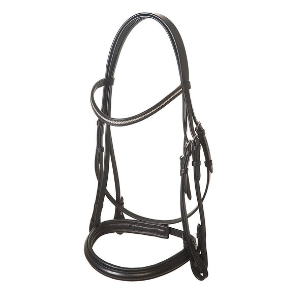 Horse Comfort Weymouth bridle set  with swarovski browband, hc