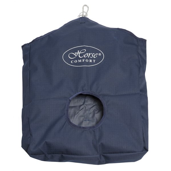 Horse Comfort Hay bag navy nylon, horse comfort