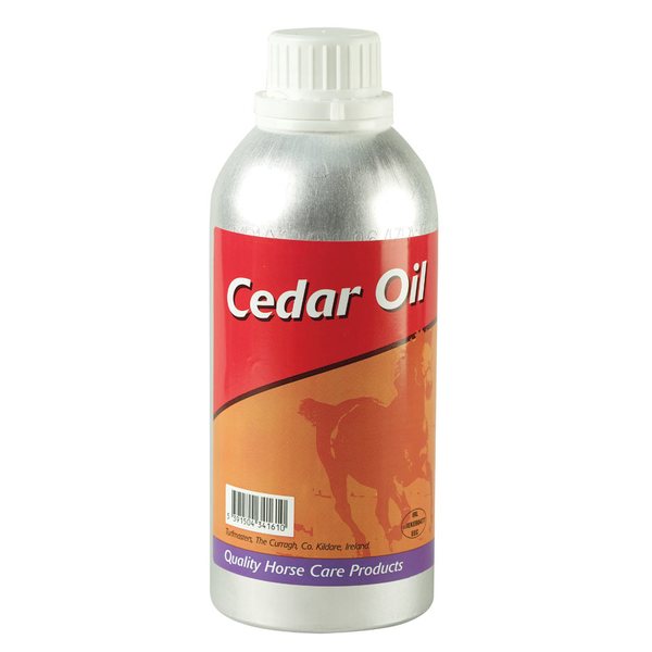 Cedar oil, pliisteri 450 ml teräspullo