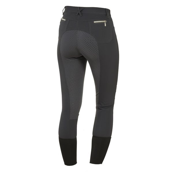 Horse Comfort Breeches with full seat grip , grey