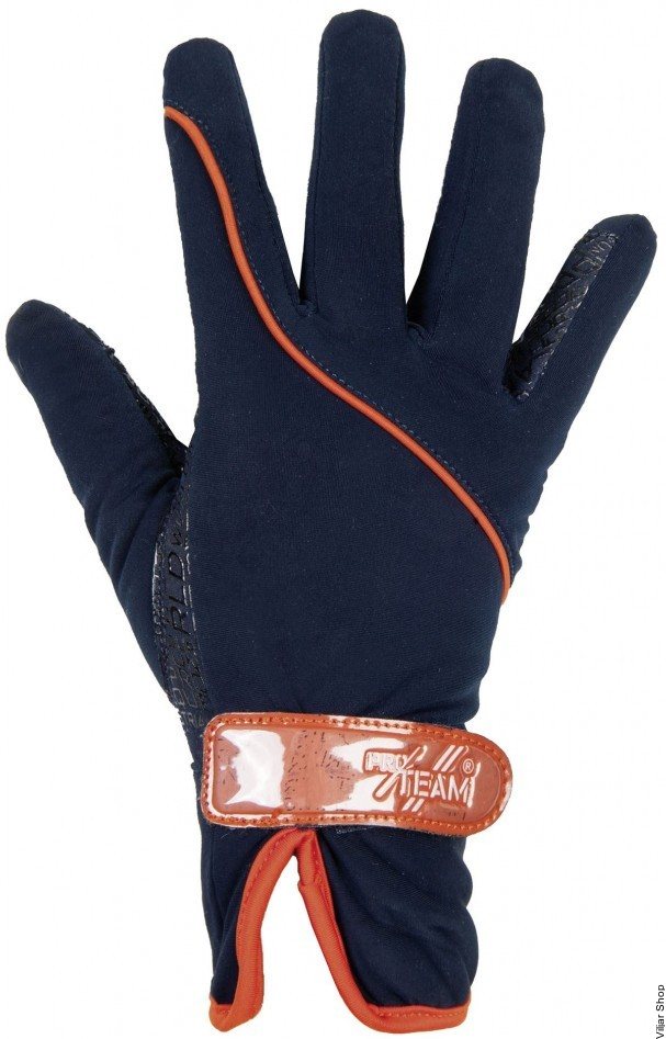 HKM Pro Team Kids Junior Galloping Horse Breathable Better Grip Riding Glove